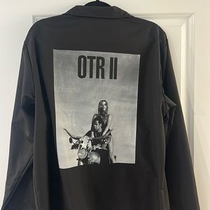 BEYONCÉ AND JAYZ OTR2 Tour jacket/windbreaker NEVER WORN